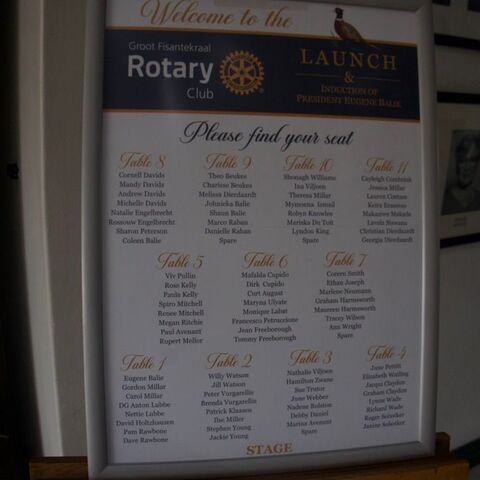 Seating Chart 
