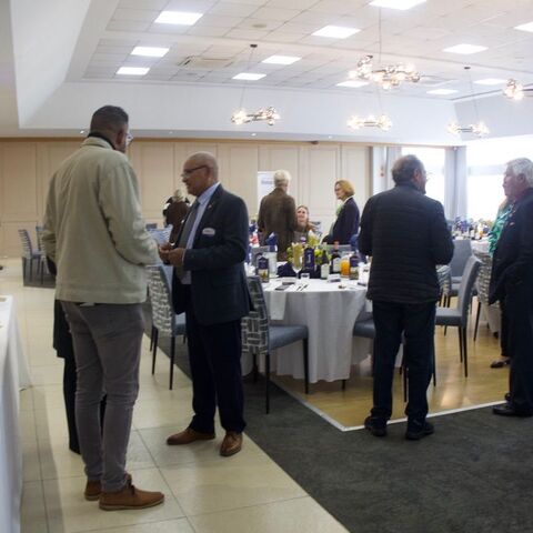 Guests arriving 